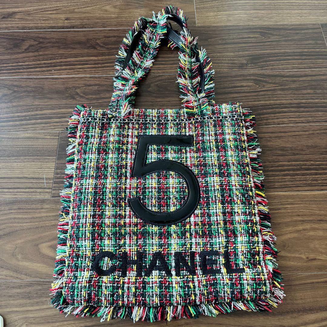 CHANELツィードトートバック ノベルティー