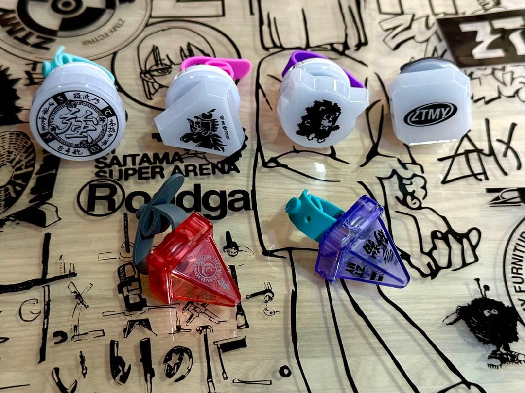 ずとまよ しゃもじ8本＆リングライト6個セット