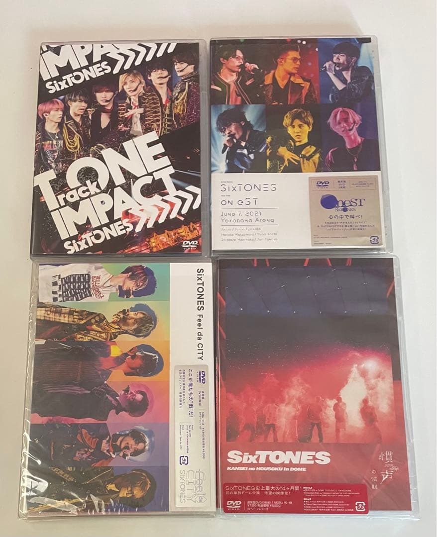 SixTONESライブ映像トンパク oneST 慣声の法則 FeeldaCITY