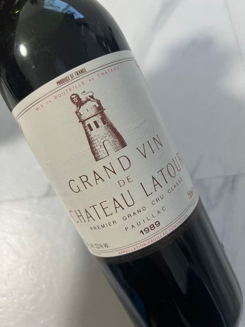1989年 シャトー ラトゥール CHATEAU LATOUR