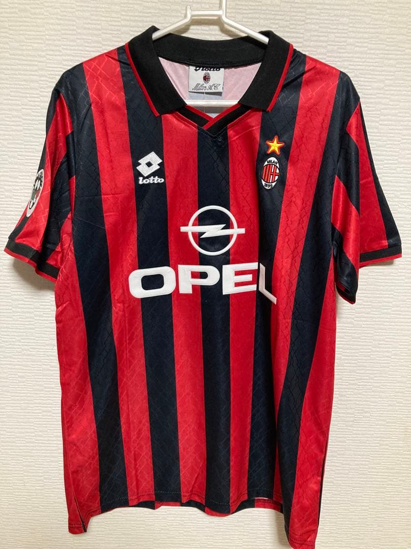 96-97 セリエA ACミラン バッジオ バッジョ ユニフォーム（H）