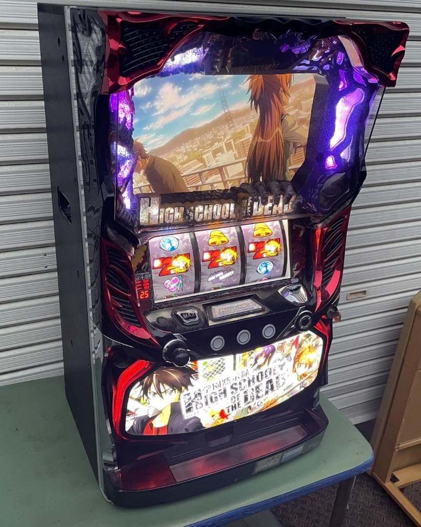 ★ パチスロ 実機 学園黙示録 HIGHSCHOOL OF THE DEAD