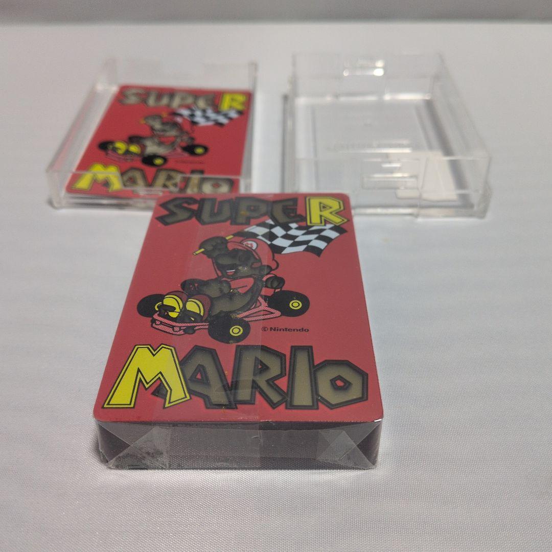 Nintendo マリオ クリンスルー トランプ 3点セット 未使用