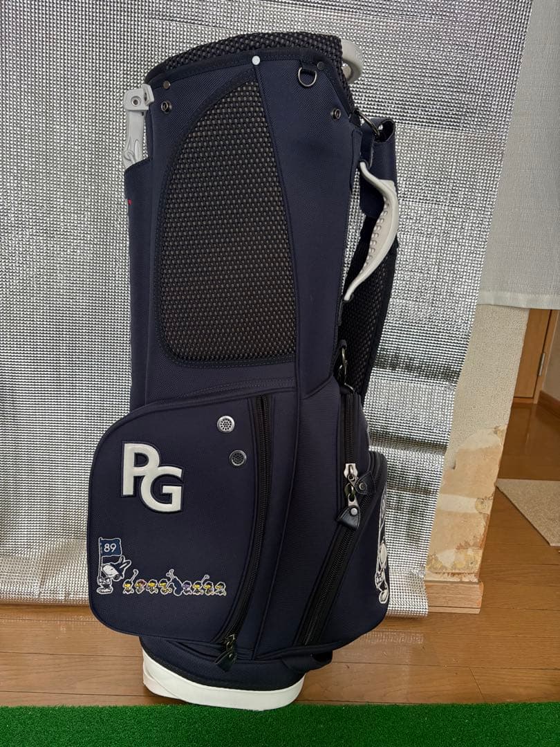 あおいさん専用　パーリーゲイツ　スヌーピー ゴルフバッグ ネイビー