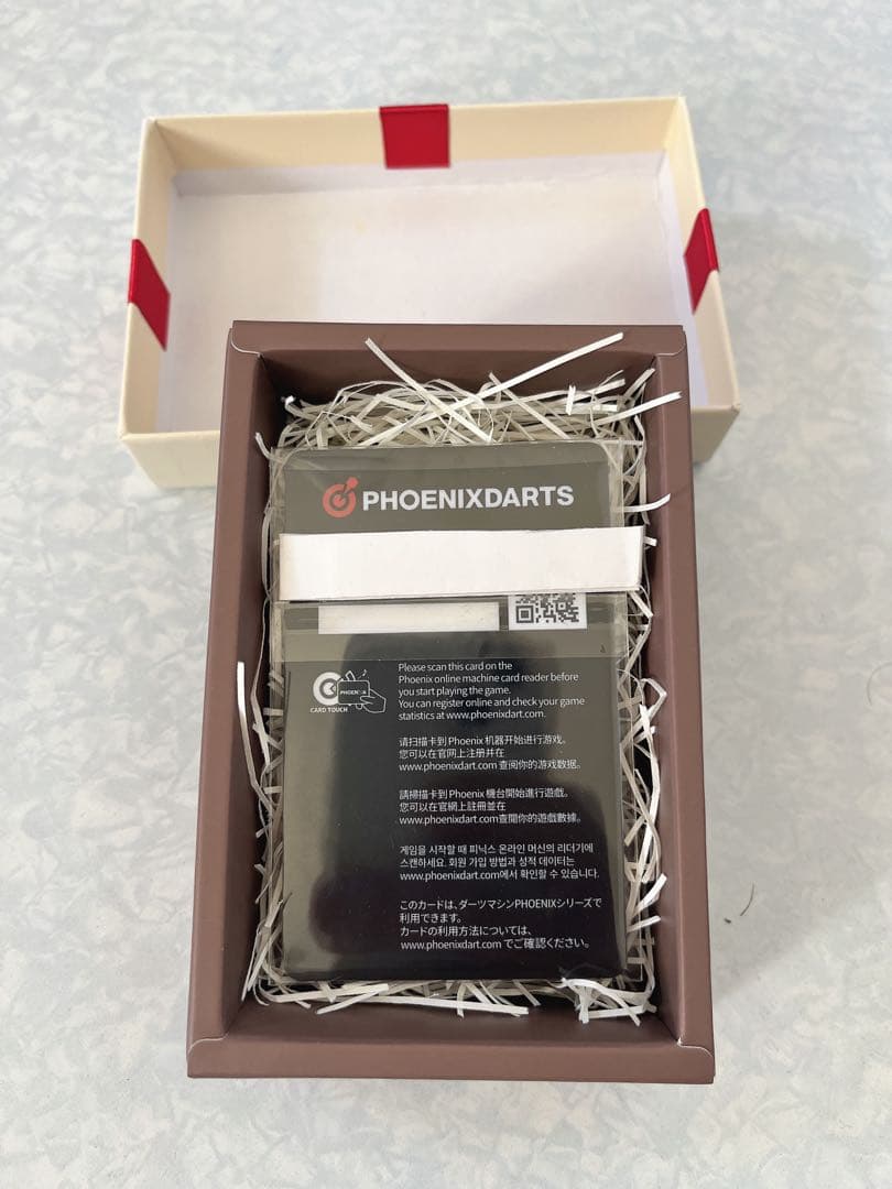 【新品未使用品】PHOENIX DARTSカード　大城明香利プロ直筆サイン入