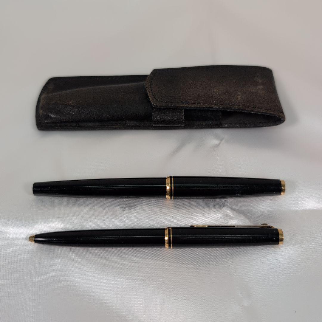 MONTBLANC モンブラン 万年筆＆ボールペンセット 14K B206