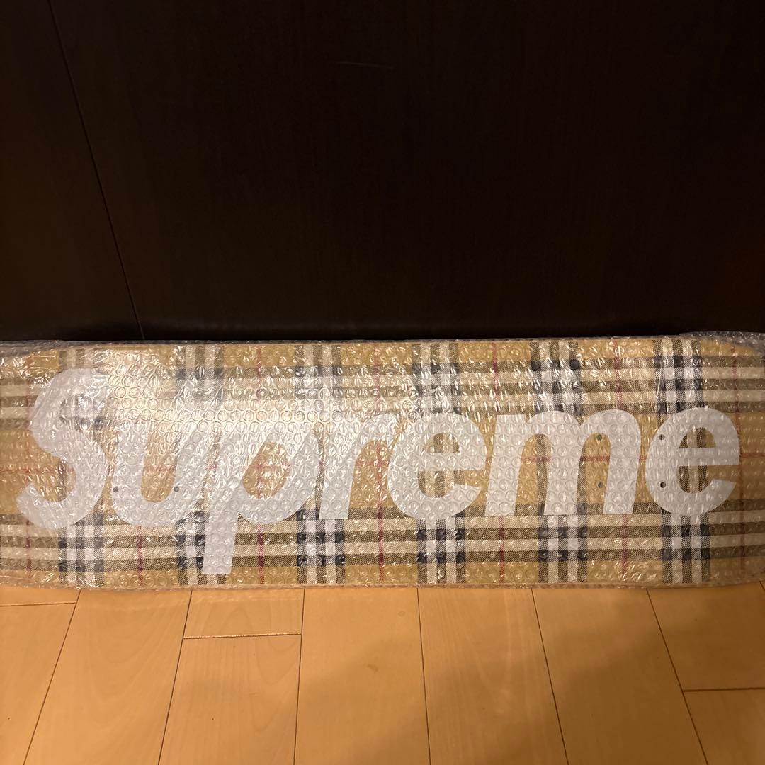【新品】Supreme Burberry スケートボード デッキ　スケボー