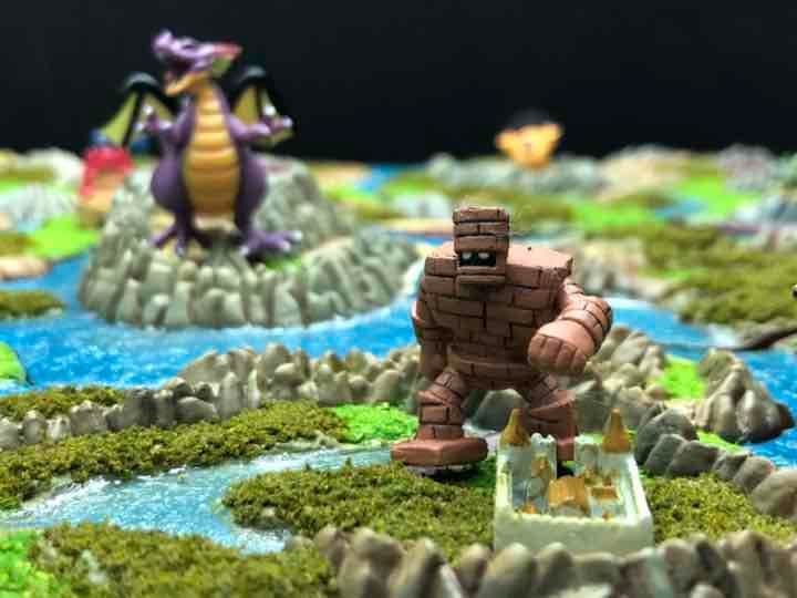 ドラゴンクエスト　アレフガルド　マップ　カスタムジオラマ