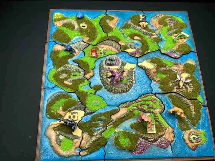 ドラゴンクエスト　アレフガルド　マップ　カスタムジオラマ