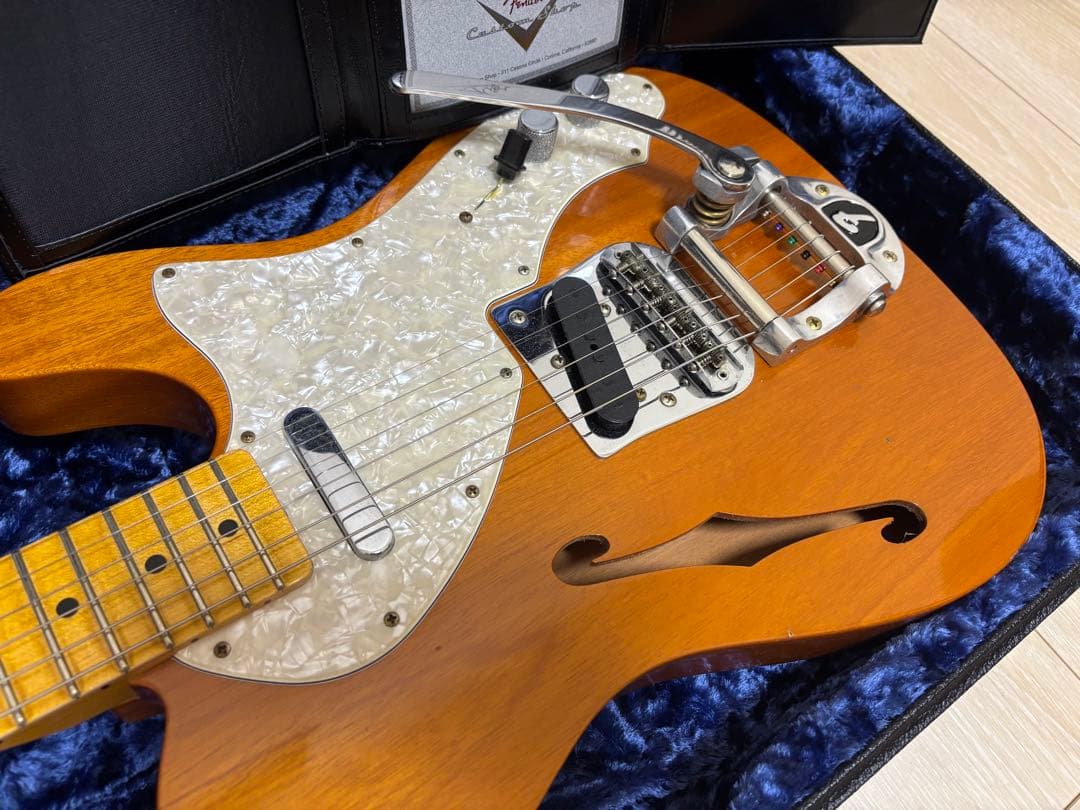 Fender customshop Telecaster ‘68シンライン