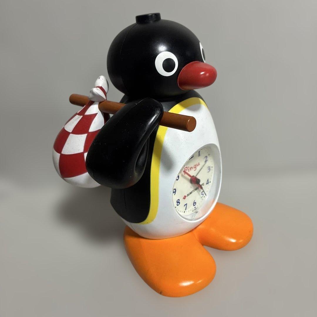 ピングー Pingu おしゃべり目覚まし時計　住友生命レアノベルティ動作確認済み