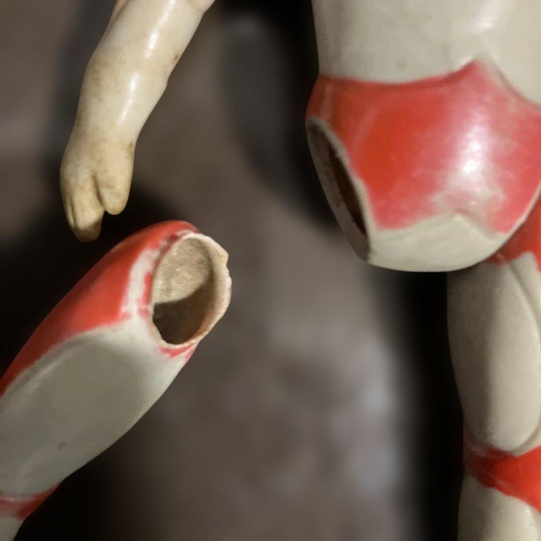 ウルトラマンA★ウルトラマンエース★当時物のソフビ★ブルマアク★稼働します有欠損