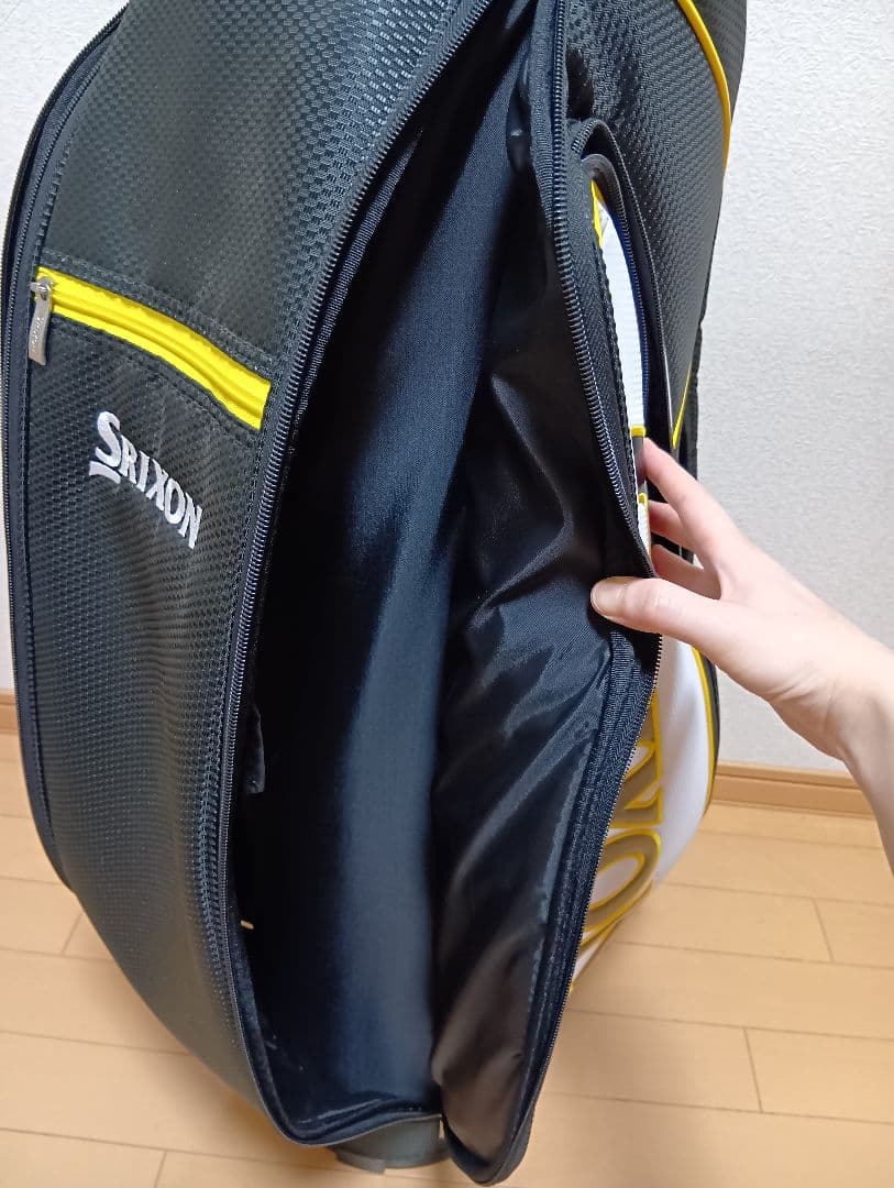 ゴルフバッグ キャディバッグ Srixon スリクソン ホワイト ブラック
