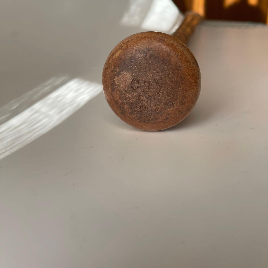 靴べら　バット　広島カープ　野間峻祥選手　2022年シーズン使用