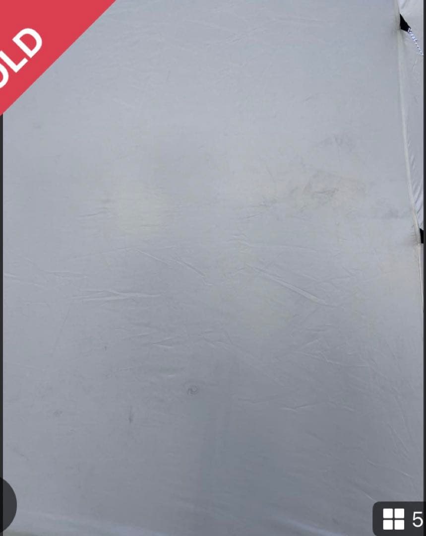 タープ エクステンション テント4 アイボリー　【ウィングポール280なし】