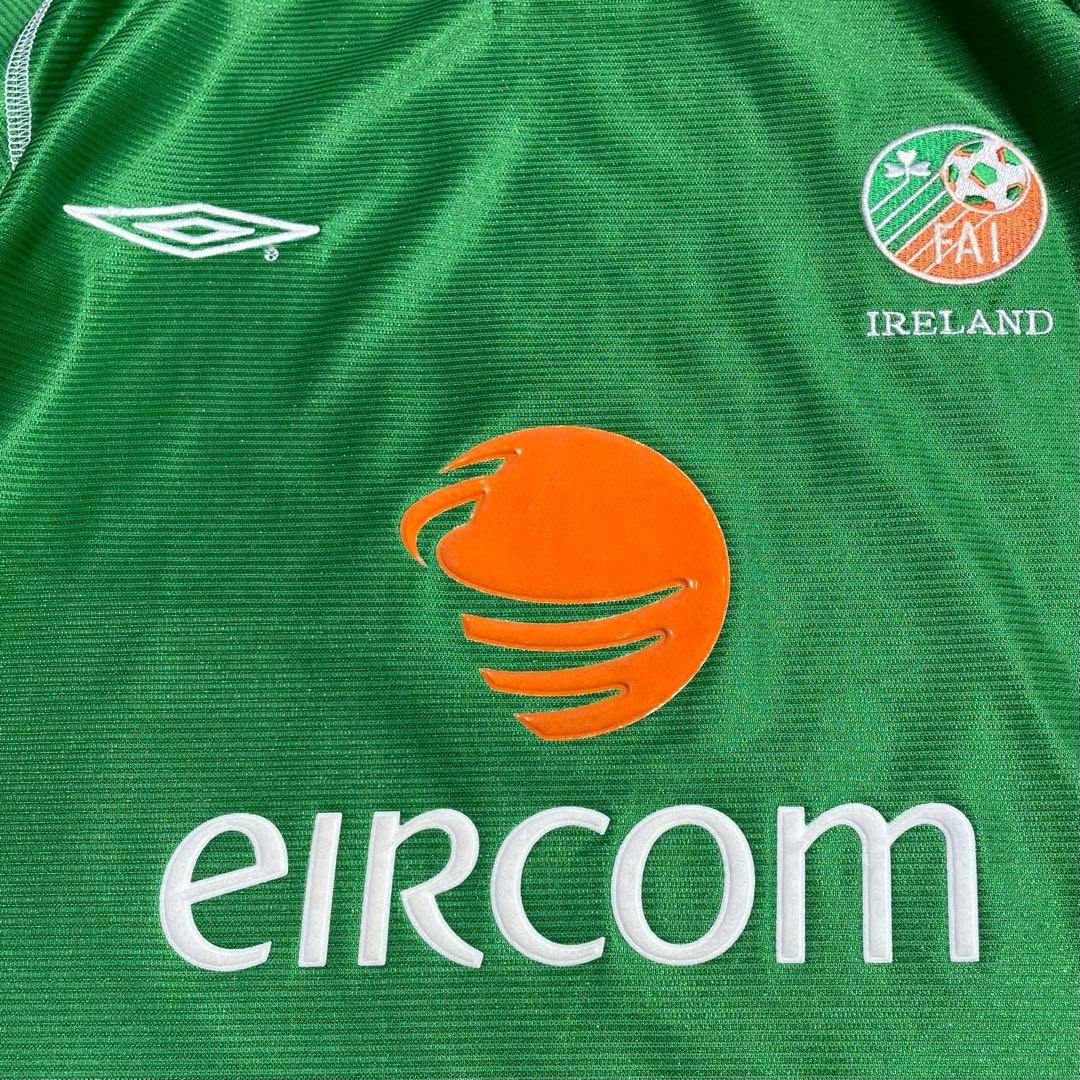 00's UMBRO アイルランド代表 2002オフィシャル 古着 ゲームシャツ