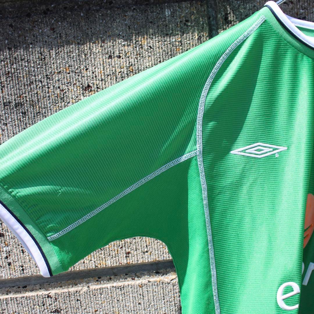 00's UMBRO アイルランド代表 2002オフィシャル 古着 ゲームシャツ