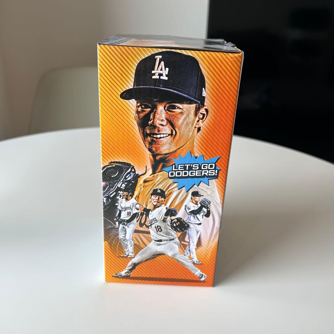 パ*ー様 【非売品】ドジャース山本由伸ボブルヘッド人形