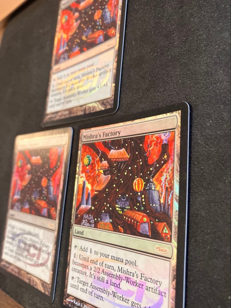 MTG 英語【Mishra's Factory】foil ジャッジ褒賞 秋