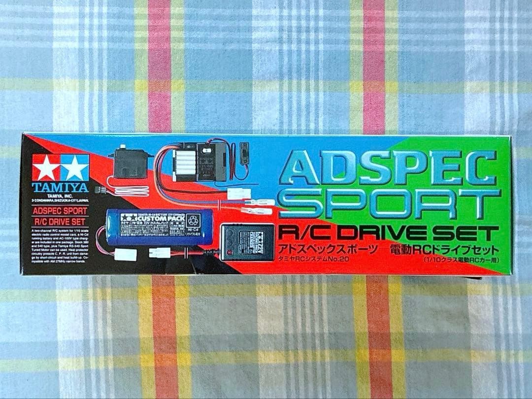 美品 未使用品 絶版 タミヤ アドスペック スポーツ RCドライブセット