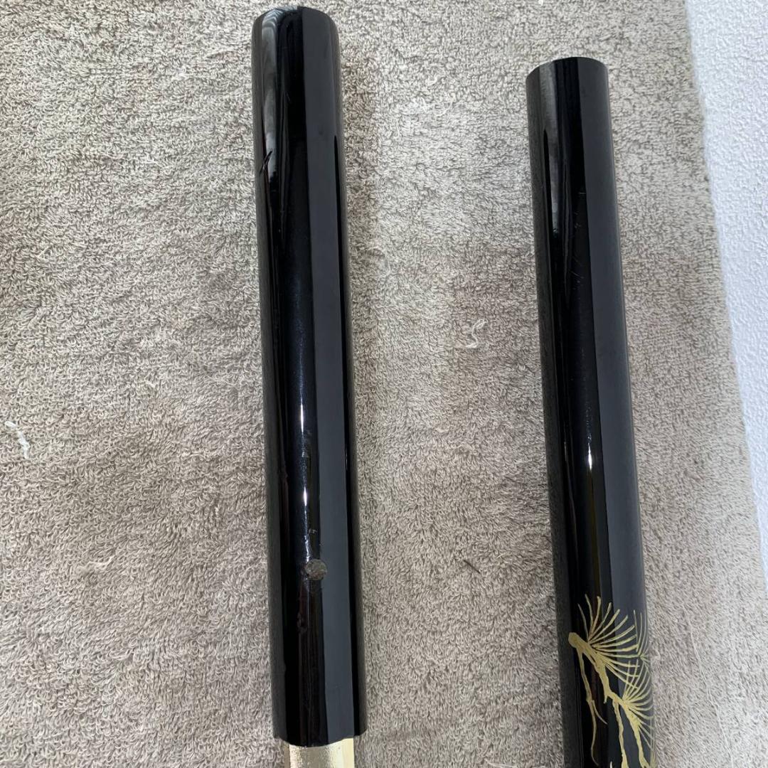 漆工芸可飾技法　仕込杖　模造刀　座頭市　XZ4083