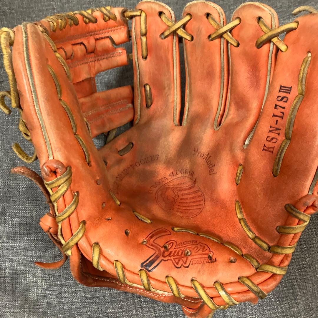 久保田スラッガー軟式グローブ & バッティンググローブ