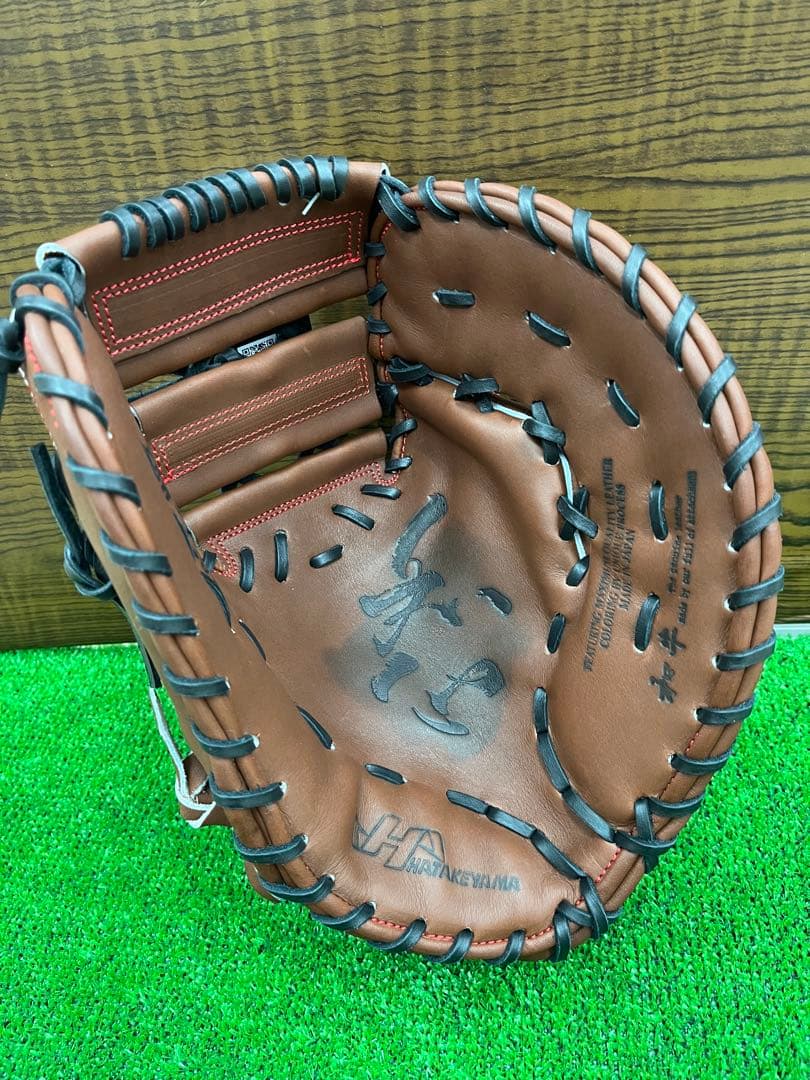 新品未使用　ハタケヤマ　硬式　ファーストミット