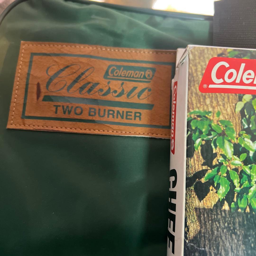 Coleman ハイスタンドガソリンツーバーナ&シェフトレイ 2枚セット