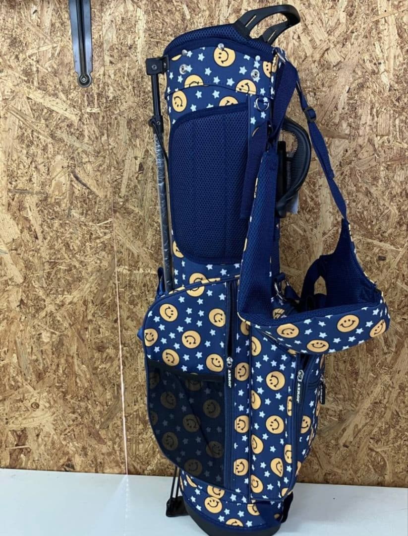 アズロフ スタンド キャディバッグ ニコチャンネイビー 新品　未使用