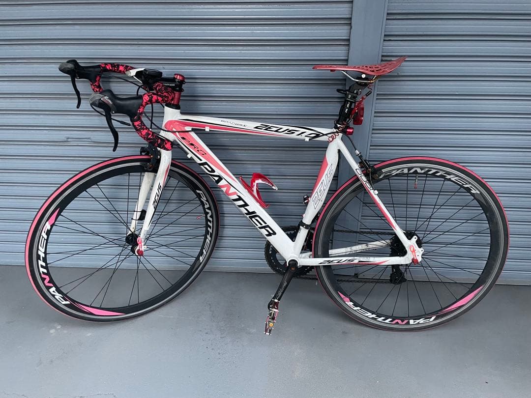 PANTHER ZUS10 ロードバイク ホワイト/ピンク