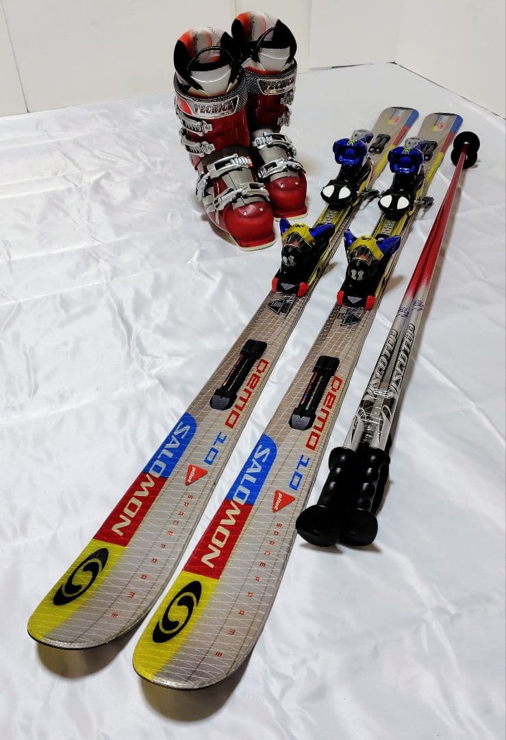 【SALE】D■スキーセット■SALOMON165■TECNICA25.5