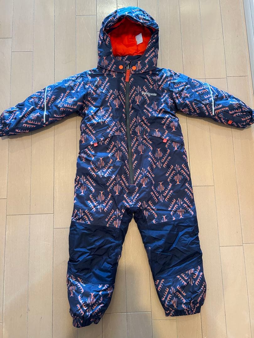 美品　patagonia ベビースノーパイルワンピース　つなぎ　オールインワン