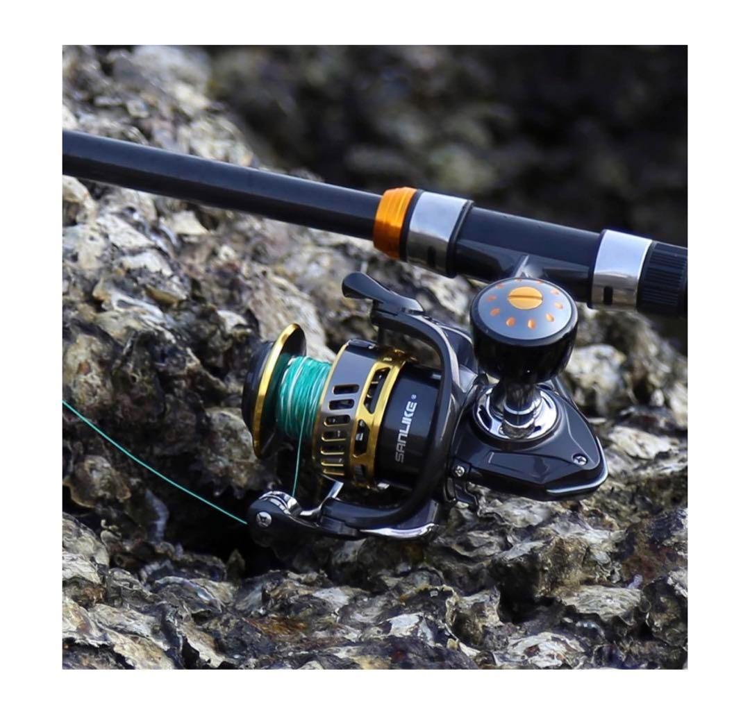 スピニングリール 遠投 エギングリール 超軽量 淡水釣り海釣り SW-6000