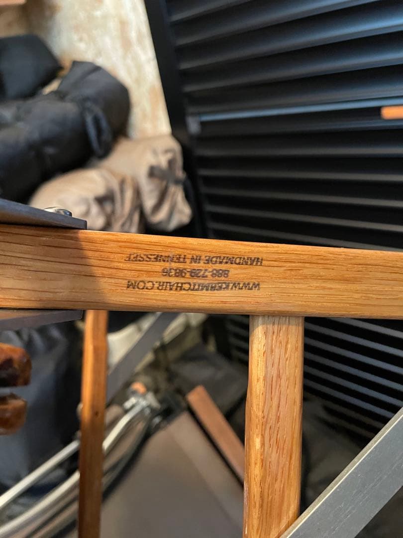 カーミットチェア　オーク　美品　NOVITA サイドテーブル付き