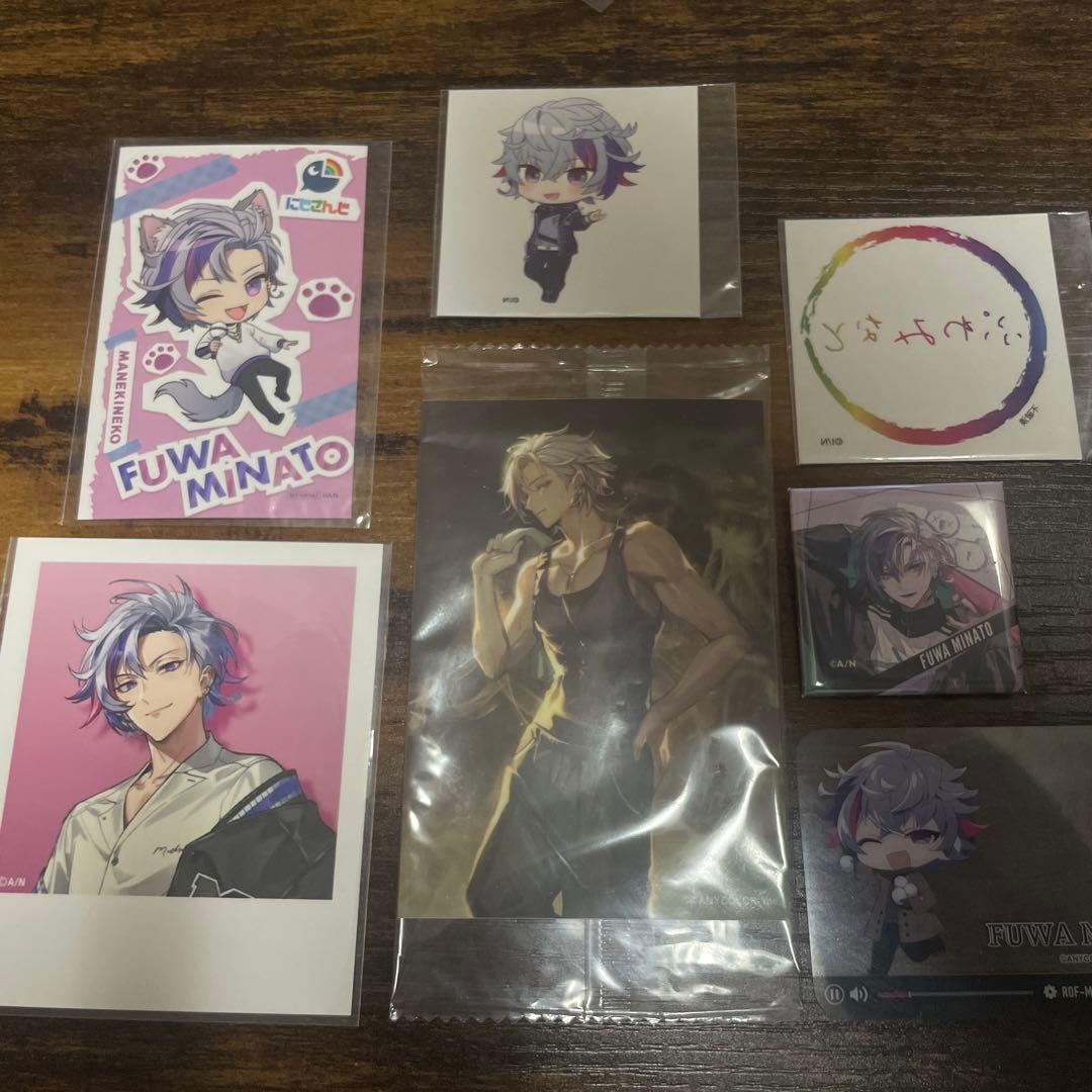 不破湊　キーホルダー　ケース　ステッカー　グッズセット　14点　にじさんじ