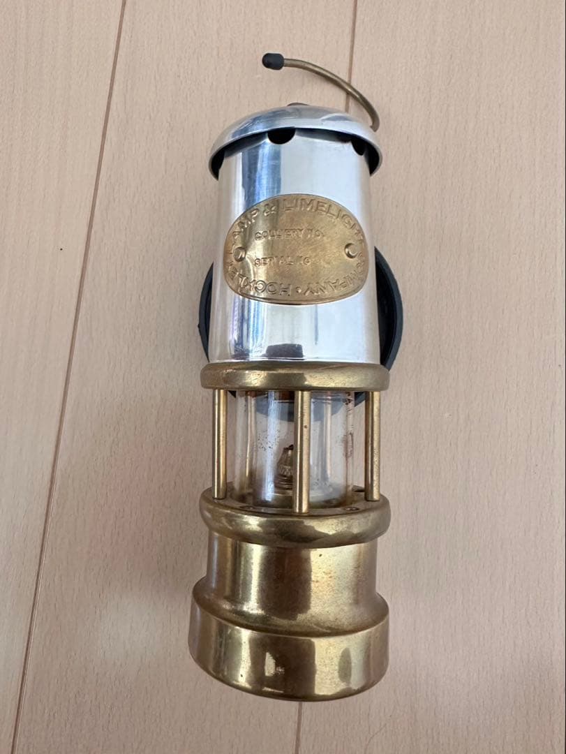 ニッケル＆ブラス クラシック金属ランタン