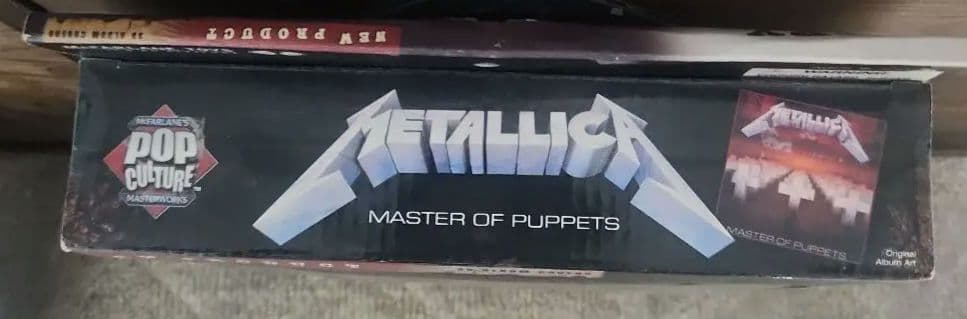 未開封　メタリカ　MASTER OF PUPPETS ジャケット