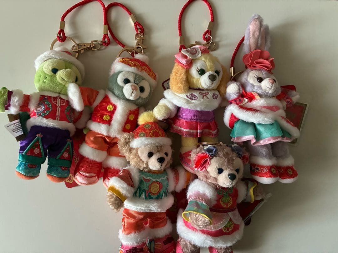 ダッフィー アンドフレンズ6体セット キーホルダー