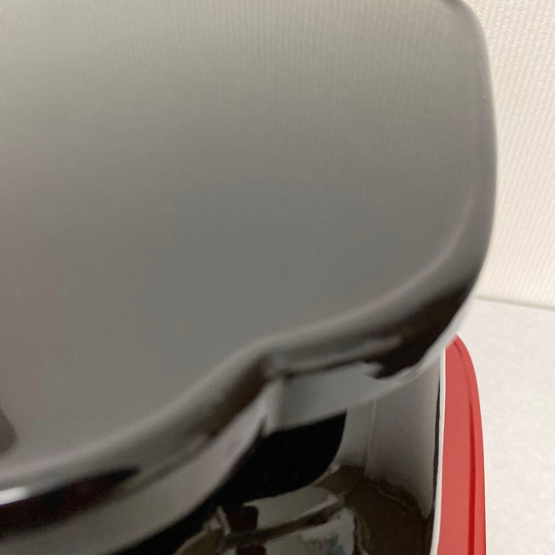 木製どつしりとした台　赤大　黒小未使用