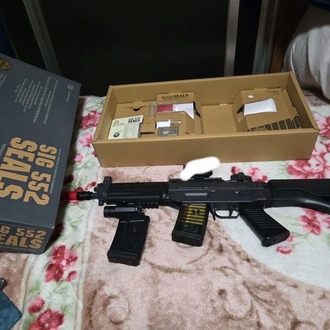 SIG 552 SEALS 電動ガンチークパット、ライト付き