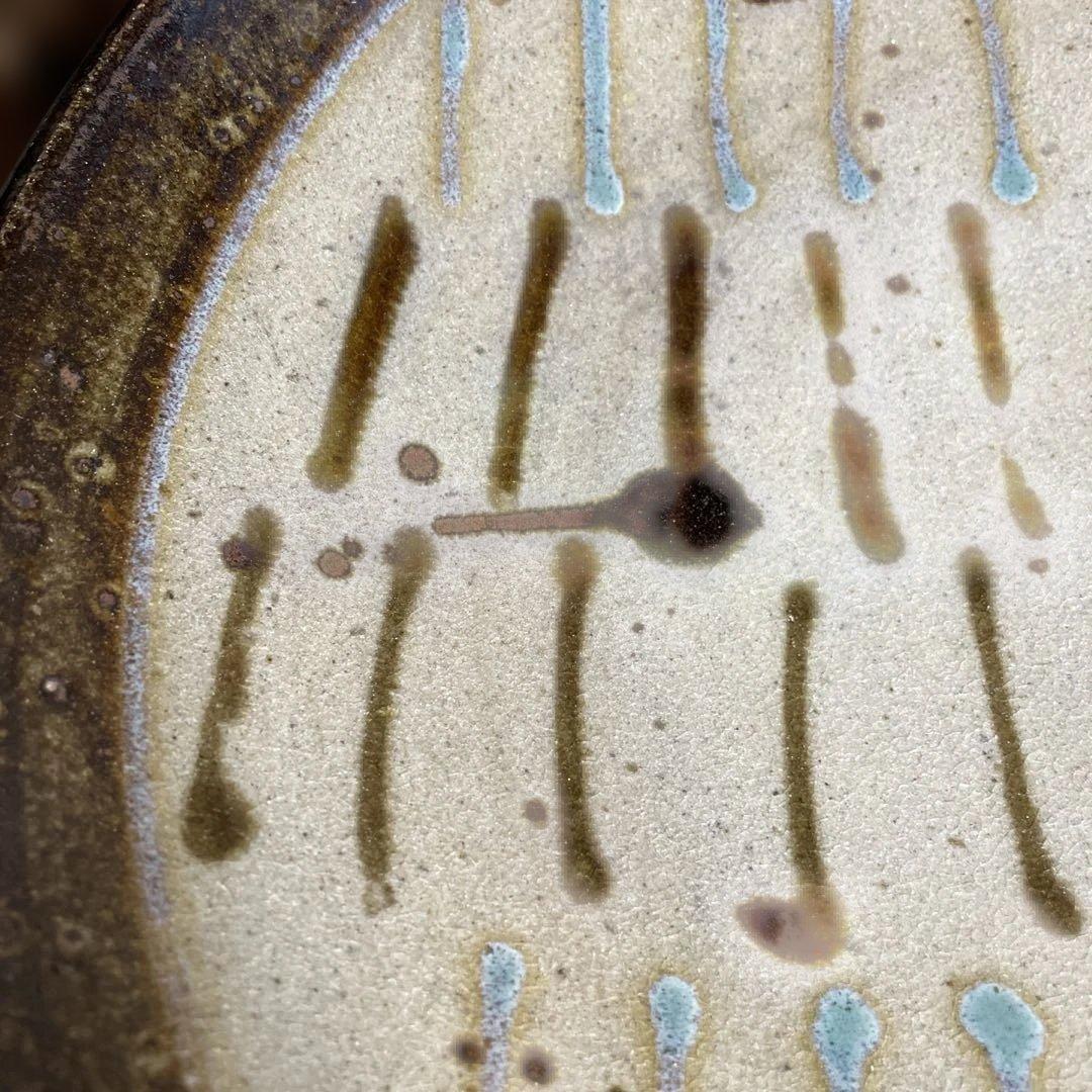 益子焼　浜田庄司　鐡絵大鉢　箱なし