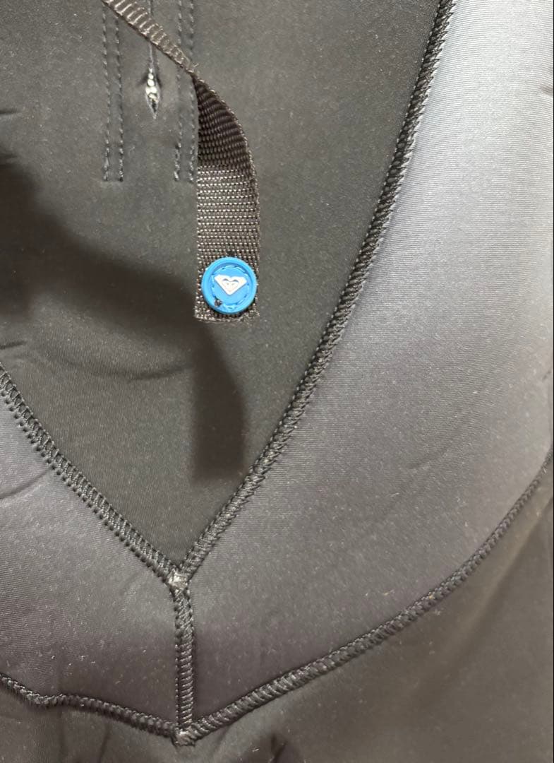 ロキシー 長袖ショートウェットスーツ グレー/ブラック　ロングスプリング　ML