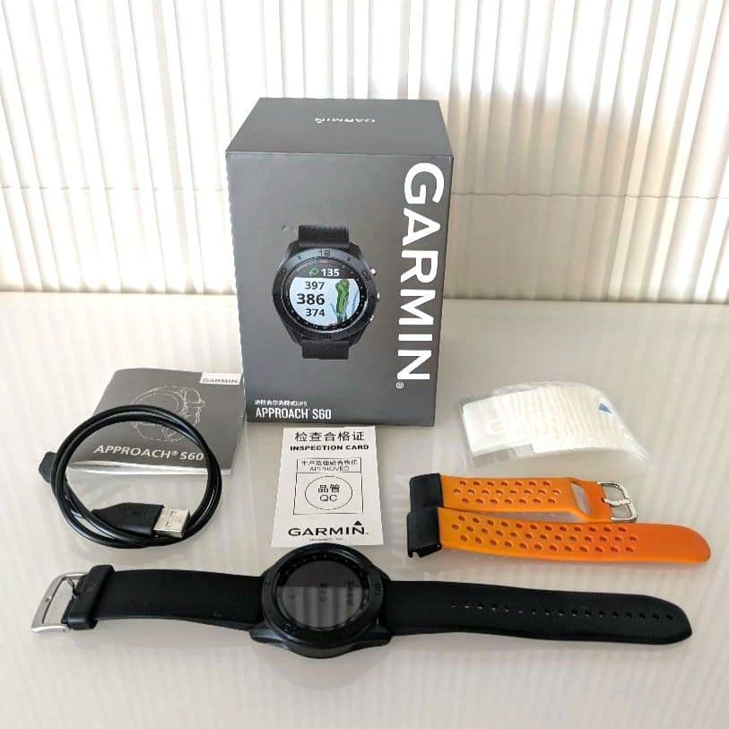 GARMIN APPROACH S60 GPSゴルフウォッチ　ガーミン