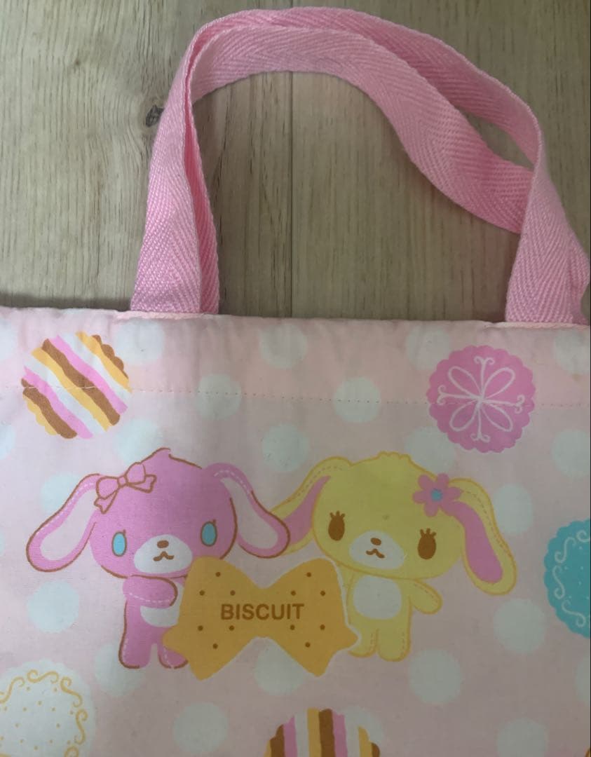 日本製　希少　サンリオ シュガーバニーズ 巾着袋 手提げカバン