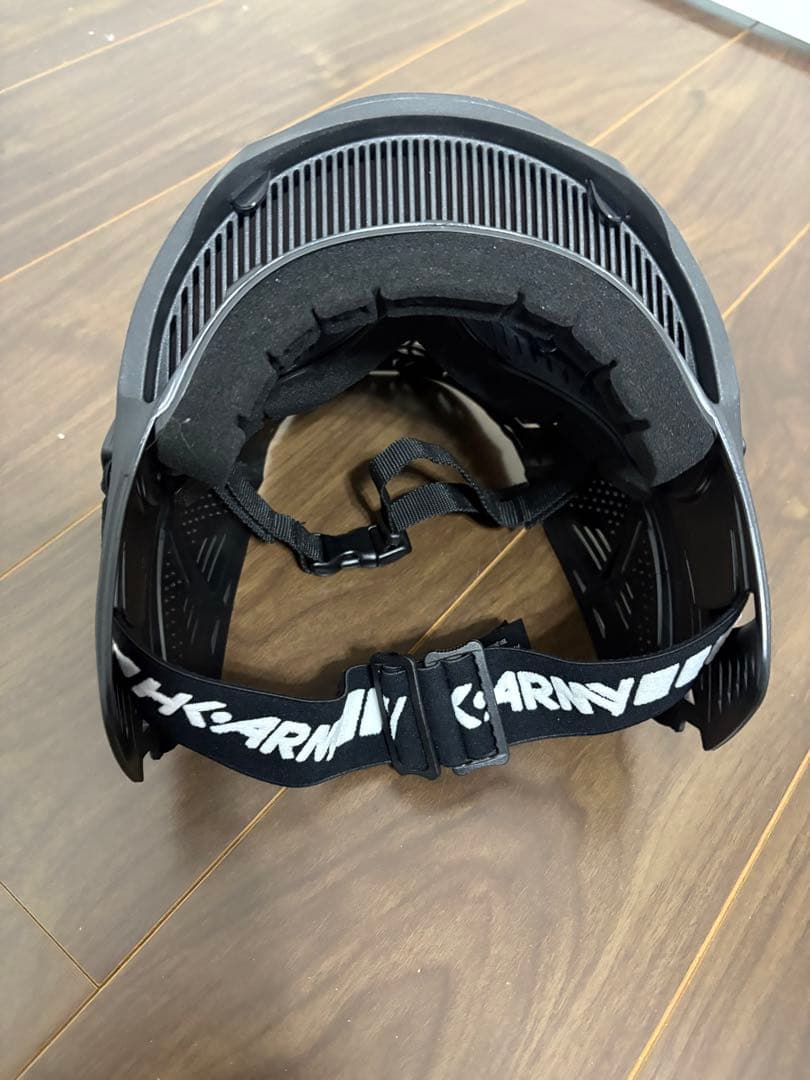 HK ARMY スモークレンズ スカルフェイスゴーグル