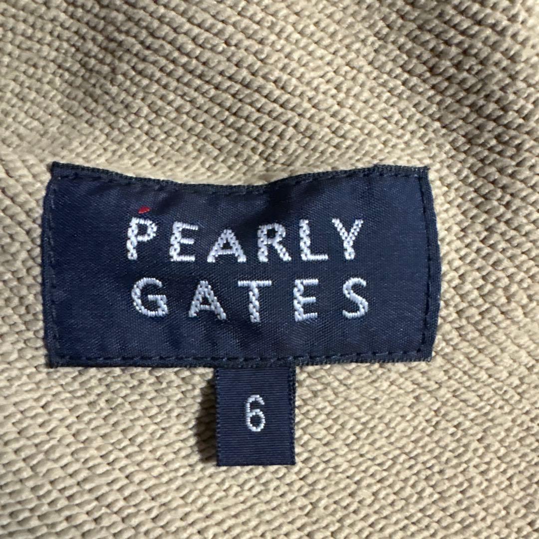 【美品】パーリーゲイツ レオパード柄ポケット付きパンツ