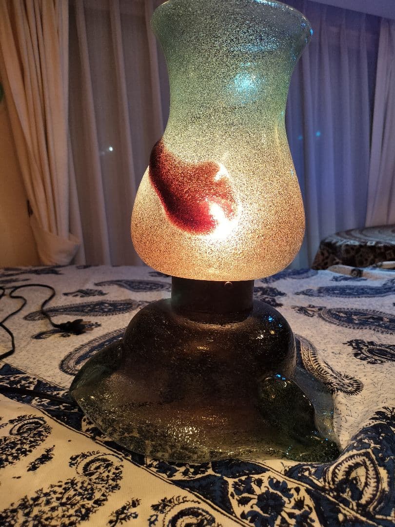 値下げしました。稲嶺盛吉　初期のランプスタンド(大型)