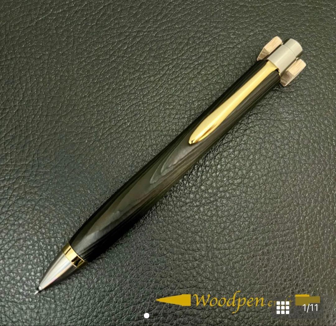 woodpen craftウッドペンクラフトショートボールペン 手帳サイズ姫縁杉