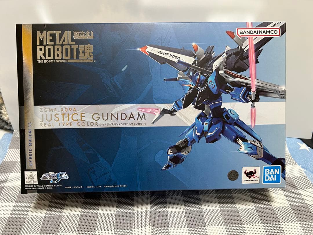 開封品 L ROBOT魂　ジャスティスガンダム　リアルタイプカラー