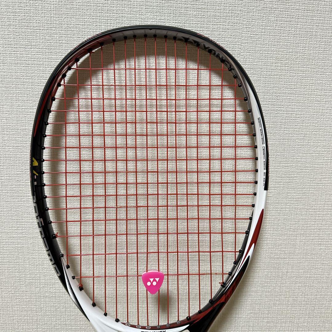 美品 YONEX NEXIGA90V 軽量 UL1 軟式テニスラケット